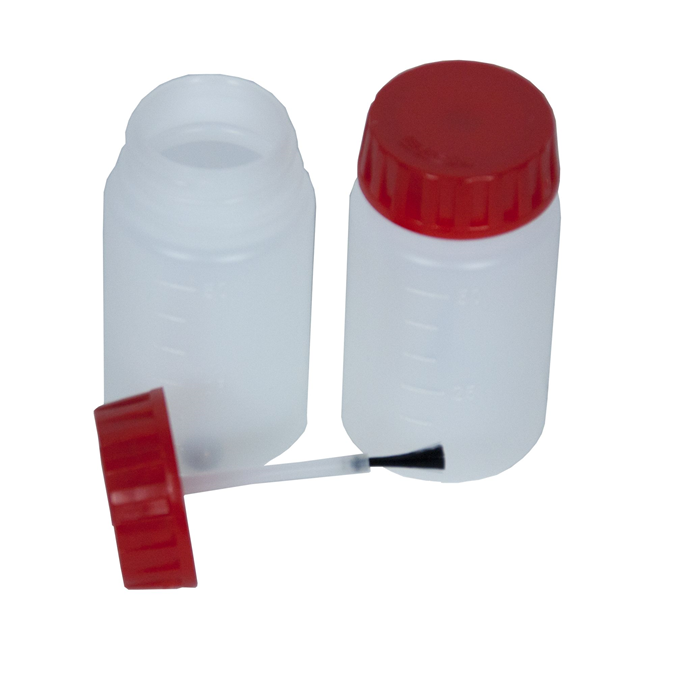 Tupflackflasche PVC mit Pinsel