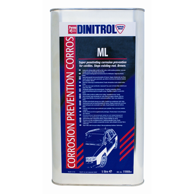 Cire corps creux Dinitrol