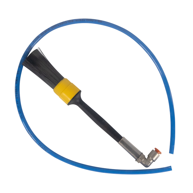 Reinigungspinsel mit Ablaufschlauch