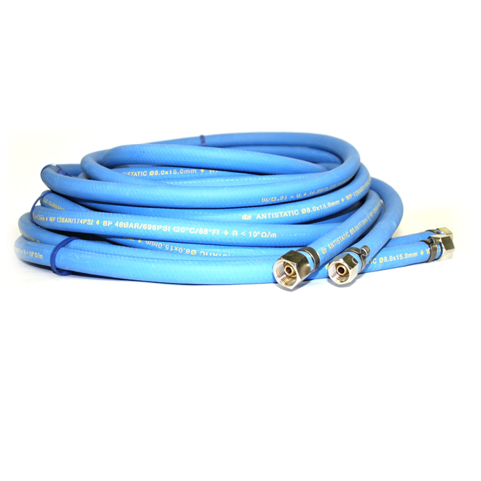 EPDM-Druckluft- und Materialschlauch Set