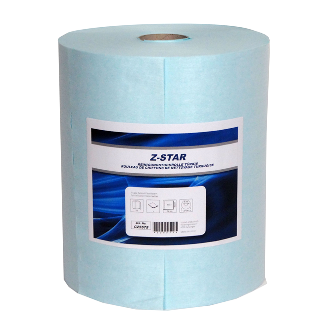 Rouleau de chiffons Z-Star turquoise