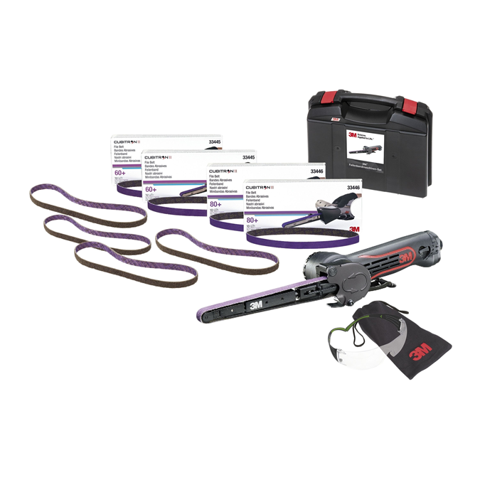 Set de machine à bande à limer