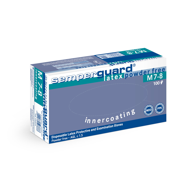 Gants latex jetables