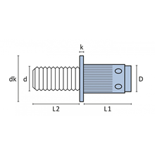 Q-Bolt Blindnietschraube Stahl FK