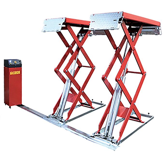 Pont élévateur à ciseaux double ERCO C636 EF