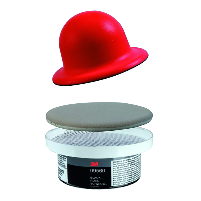 Pad à main pour guide de ponçage noir