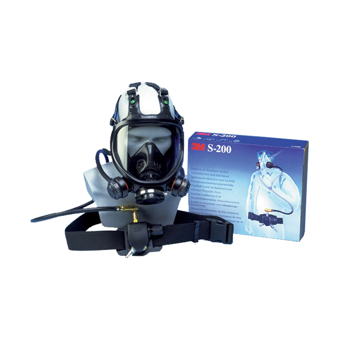 Regeleinheit mit Gürtel/Atemluftschlauch