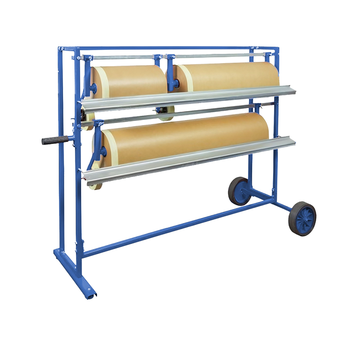 Papierrollenwagen mit Ablage