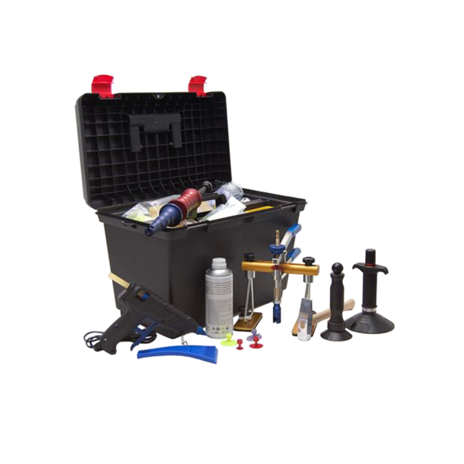 Kit débosselage à colle compl. en coffret