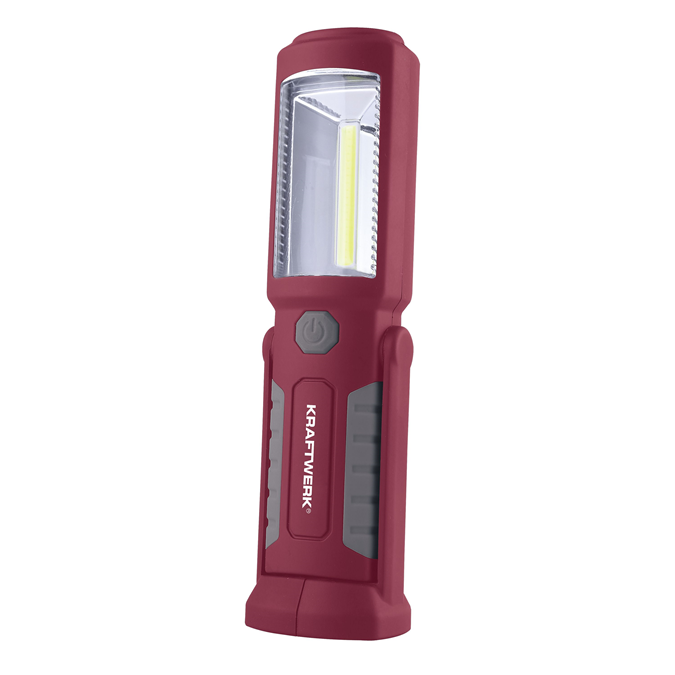 Lampe COB-LED à accu Li-Ion 2W+3 LED