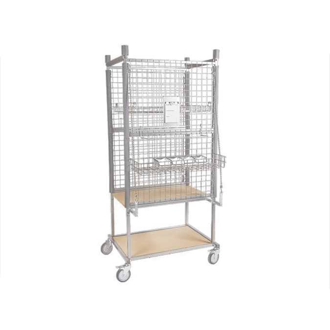 Chariot mobile de rangement