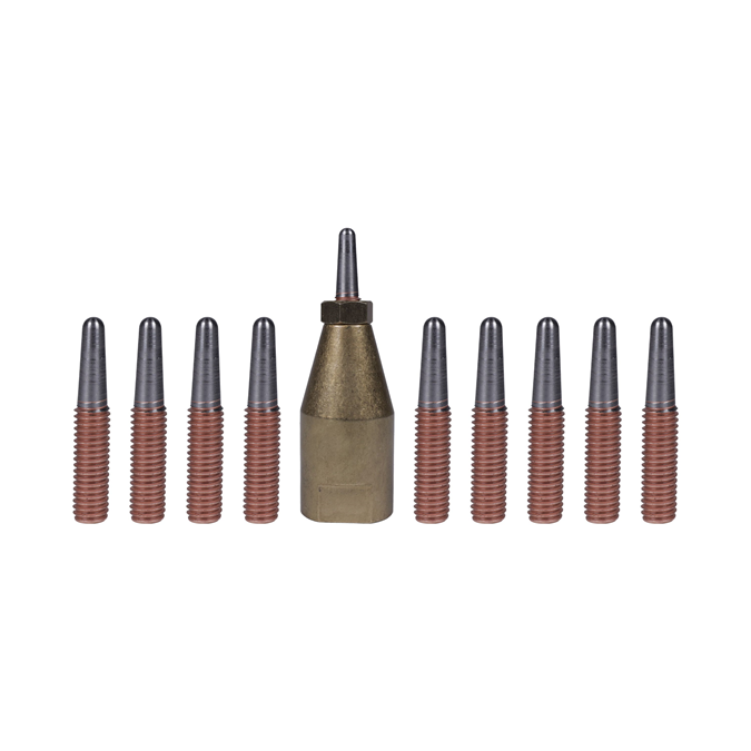 Schweissspitzen Set mit Adapter