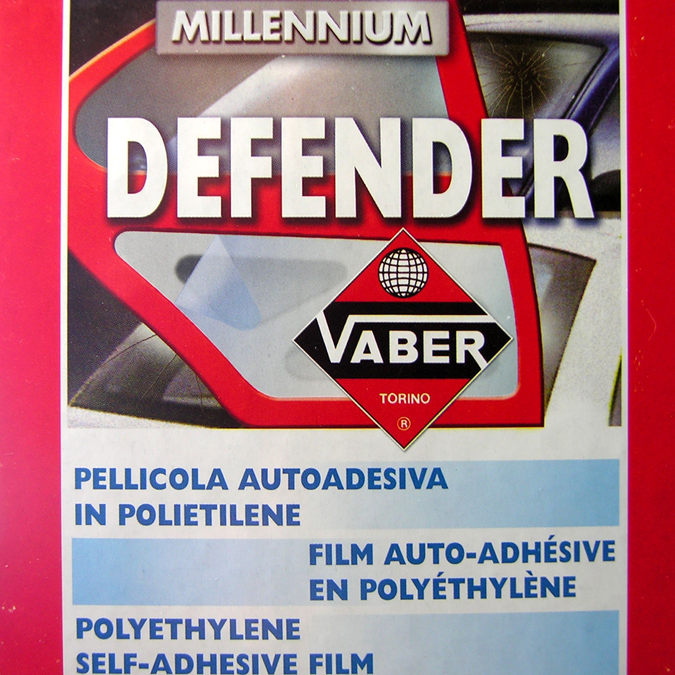 Transparenter Plastikfilm selbstklebend