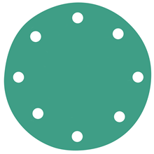 Disque à poncer vert Ø203mm