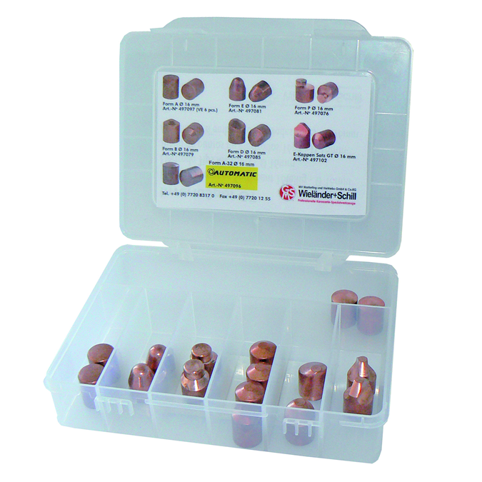 Elektrodenkappen Sortiment Invertaspot GT