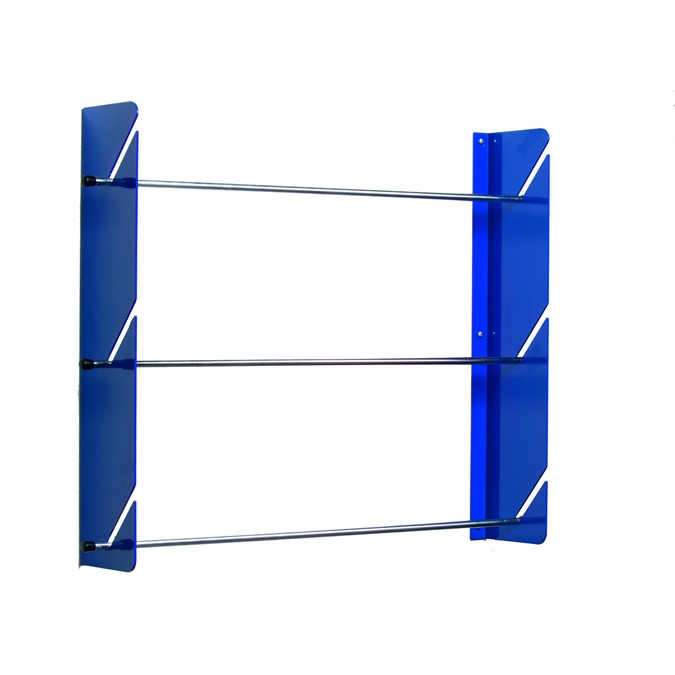 Support mural pour 3 distributeurs