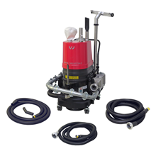 Aspirateur avec piège à étincelles