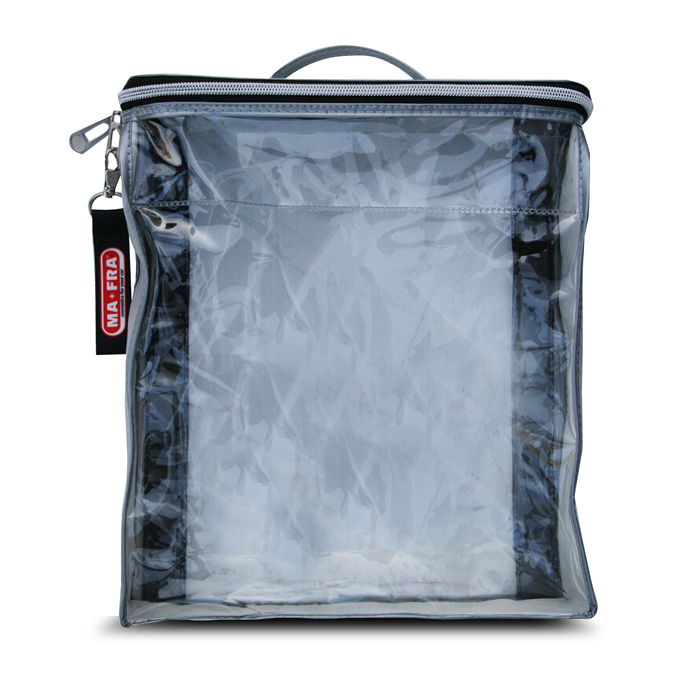 Sac de rangement argenté