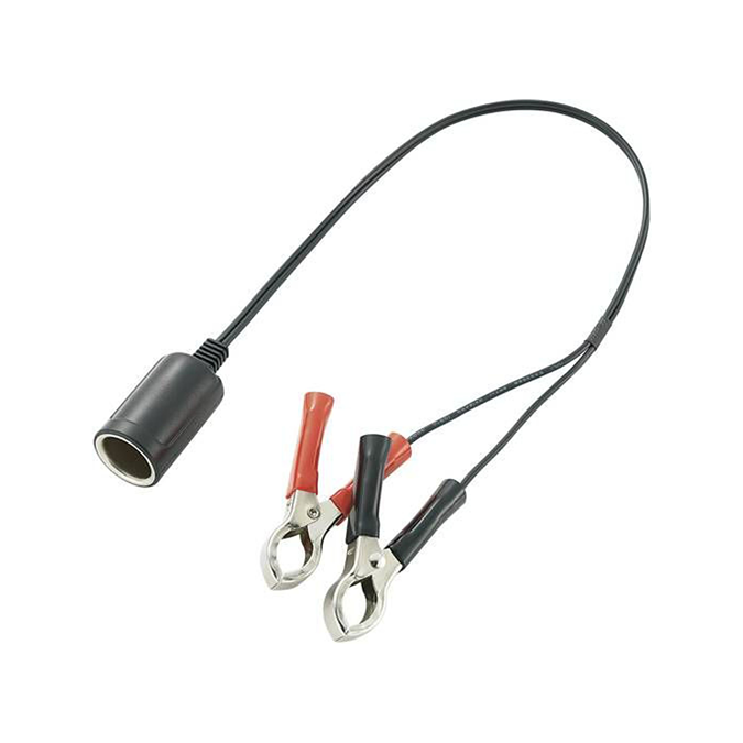 Zigarettenanzünderkupplung mit Batterieklemmen