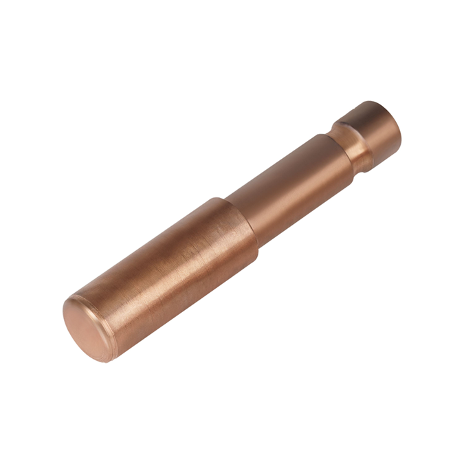 Stauchelektrode flach