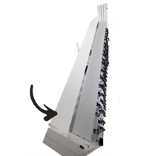 Tablard pour stock supplémentaire à l'arrière