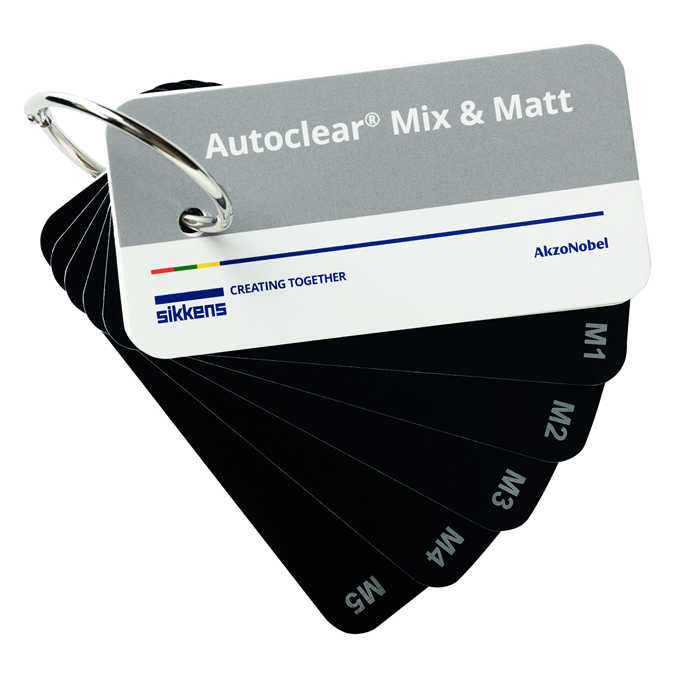 Nuancier Autoclear Mix&Matt