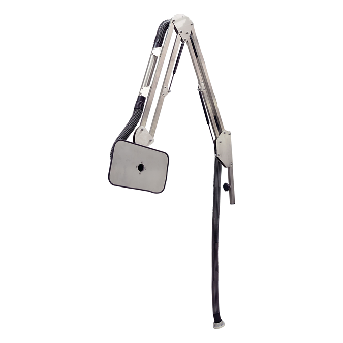 Bras télescopique d'aspiration